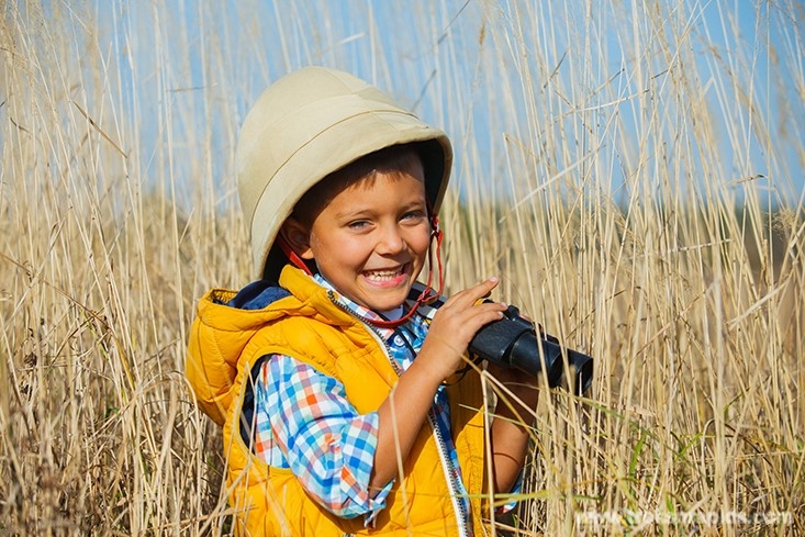 children outdoor camp