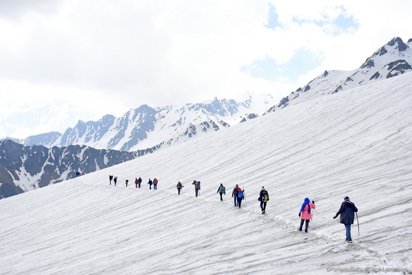 best snow trekking packages india